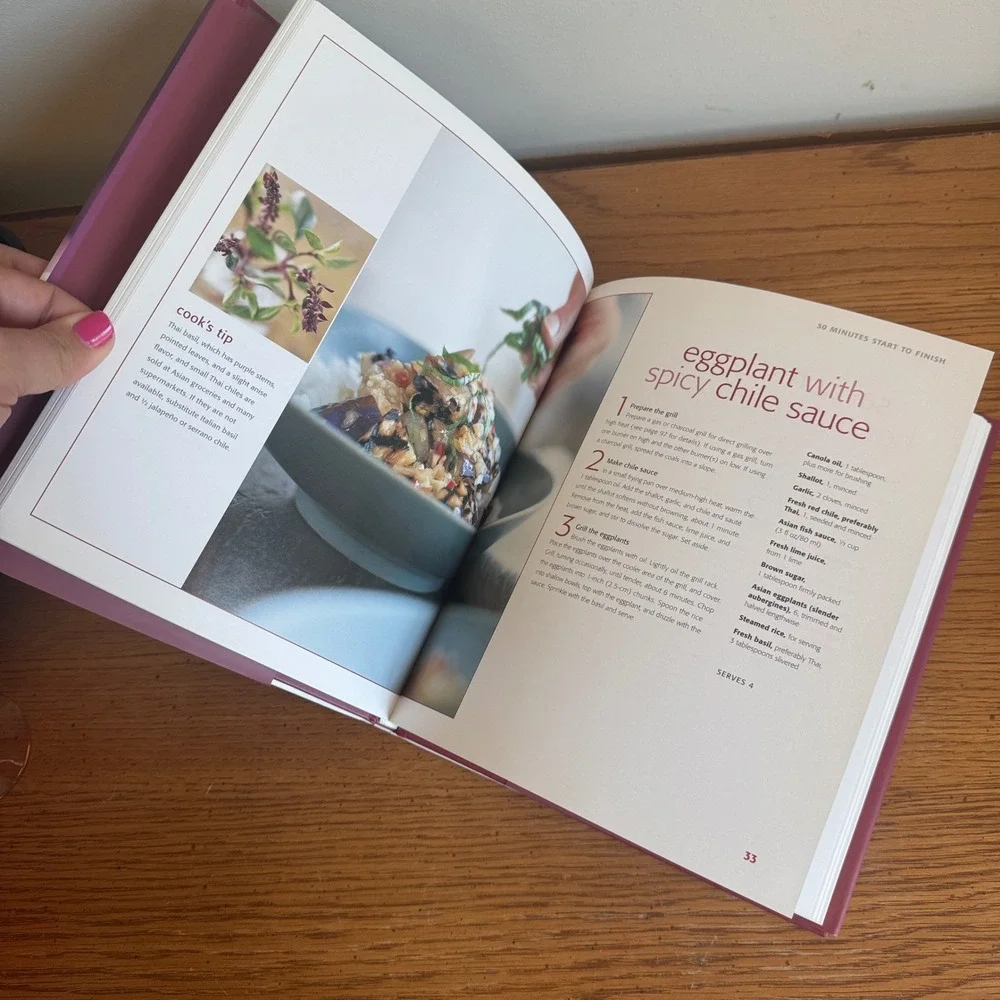 Williams-Sonoma Grilling Food Made Fast‎ Cookbook BBQ Recipes